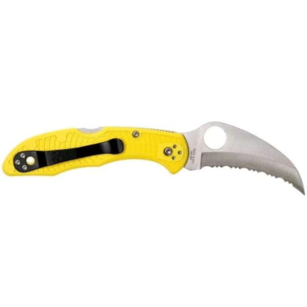 Нож Spyderco Tasman Salt 2 Serrator Yellow (C106SYL2) - изображение 2