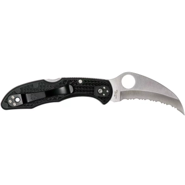 Нож Spyderco Tasman Salt 2 Serrator Black (C106SBK2) - изображение 2