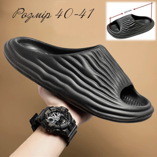 Шльопанці сланці Men Slide Slippers Розмір 40-41 – Оригинальная обувь ...