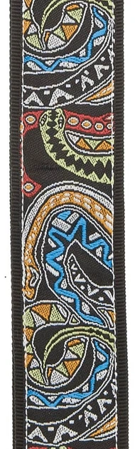 Ремень гитарный D'Addario JOE SATRANI WOVEN GUITAR STRAP (Snakes Mosaic) - изображение 3