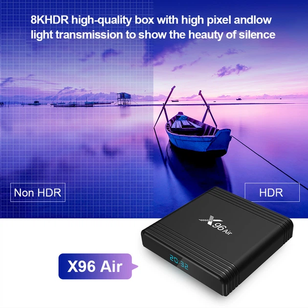 TV приставка Amlogic X96 Air S905X3, 4GB RAM, 32GB ROM - зображення 7