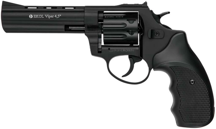 Револьвер під патрон Флобера Ekol Viper 3 Black - зображення 2