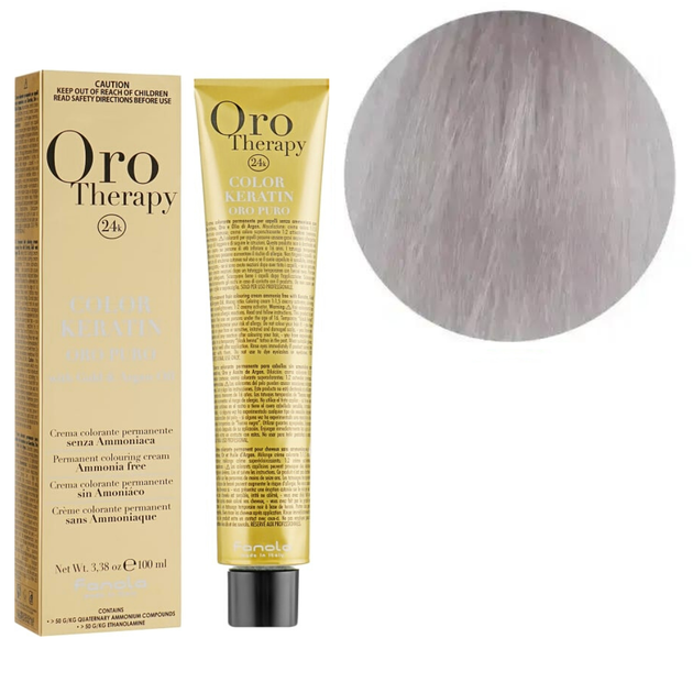 Микстон серебро Silver Keratin Oro Puro Fanola 100 мл - Фото 1 Микстон серебро Silver Keratin Oro Puro Fanola 100 мл - изображение 1