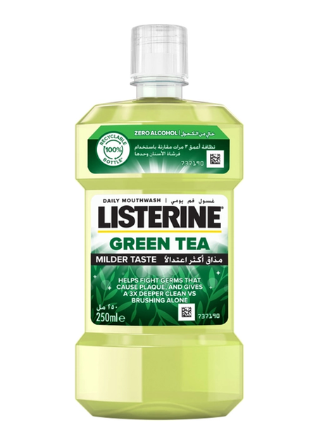 Ополіскувач для ротової порожнини Listerine Зелений чай 250 мл ...