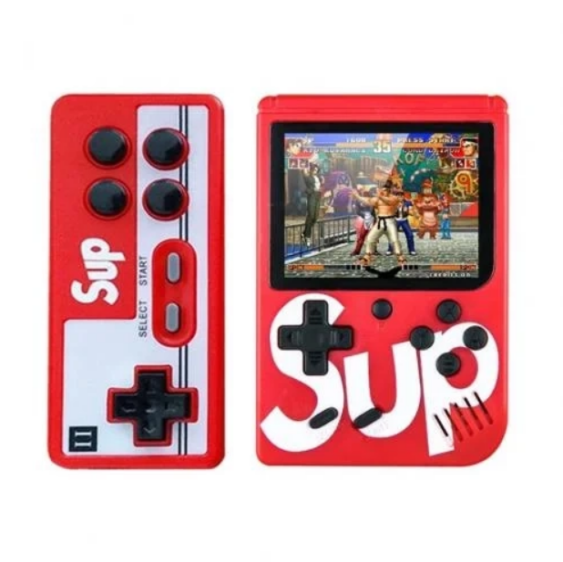 Портативная приставка Sup Game Box Игры Денди с джойстиком для второго игрока Красный - изображение 3