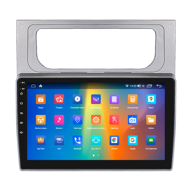 Штатная магнитола 10" Lesko для Volkswagen Touran II 2010-2015 2/32Gb CarPlay 4G Wi-Fi GPS Prime Вольксваген - изображение 2
