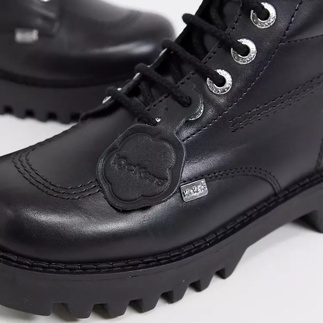 Женские ботинки низкие Kickers 11627435 40 25.5 см Черные (1000000026597) - изображение 3