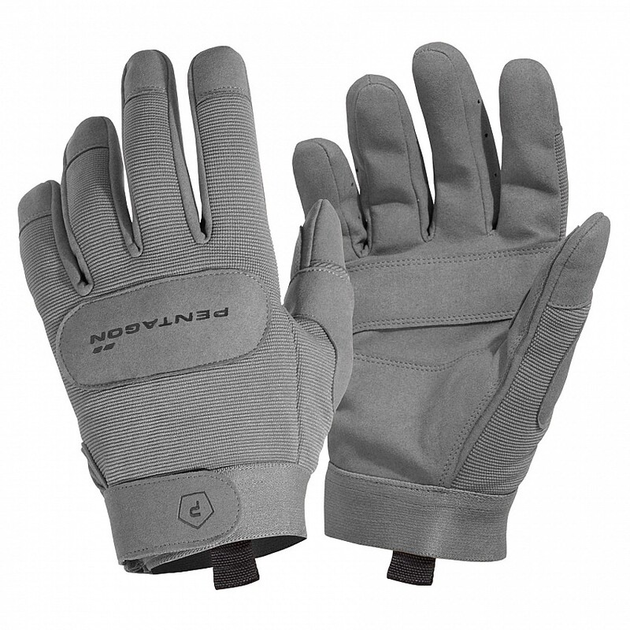 Тактичні рукавички Pentagon Duty Mechanic Gloves P20010 Large, Wolf-Grey (Сірий) - зображення 1