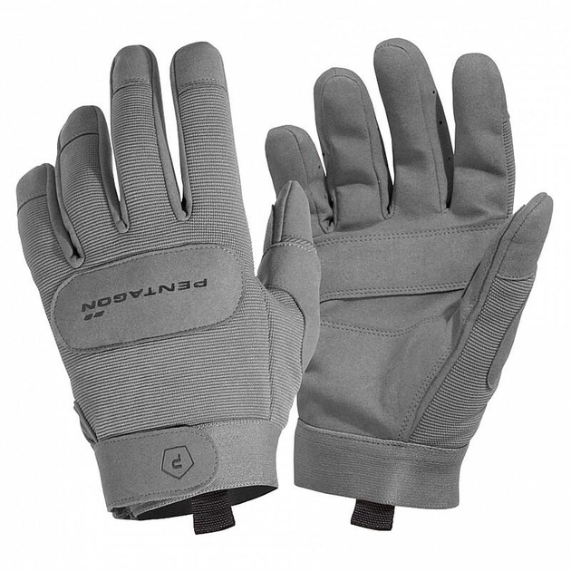 Тактичні рукавички Pentagon Duty Mechanic Gloves P20010 Medium, Wolf-Grey (Сірий) - зображення 1