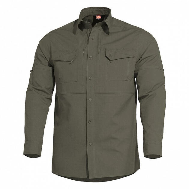 Тактическая рубашка Pentagon Plato Shirt K02019 Medium, Ranger Green - изображение 1