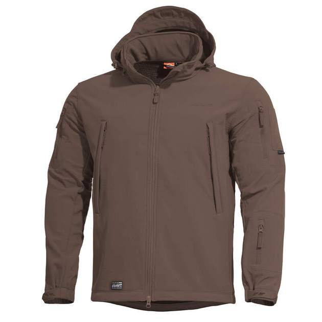 Тактичний мембранний софтшел Pentagon ARTAXES ESCAPE K08035 Large, Terra Brown - зображення 1