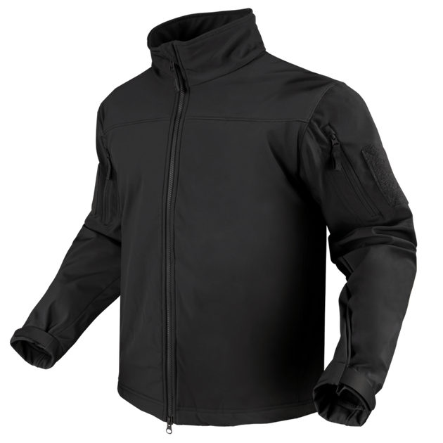 Тактична софтшел куртка Condor WESTPAC SOFTSHELL JACKET 101166 Medium, Чорний - зображення 1