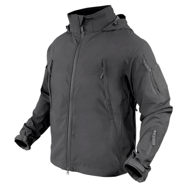 Софтшелл куртка без утепления Condor SUMMIT Zero Lightweight Soft Shell Jacket 609 Medium, Graphite (Сірий) - изображение 1