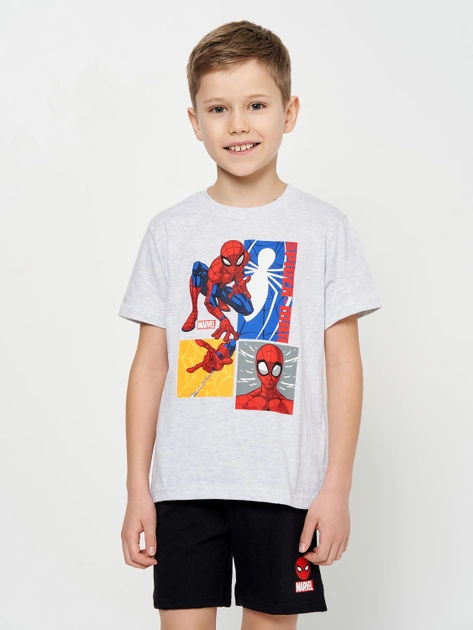 Акція на Комплект дитячий Disney Spider-Man SP S 52 04 1260 104 см Сірий/Чорний від Rozetka