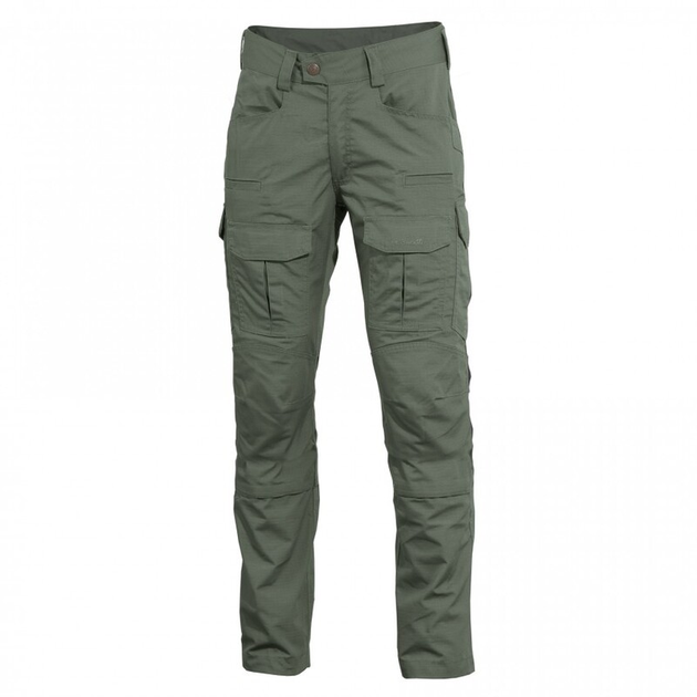 Тактичні військові штани Pentagon Lycos Combat Pants K05043 38/34, Camo Green (Сіро-Зелений) - зображення 1
