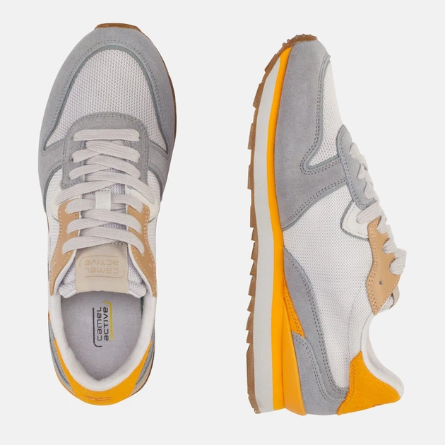 Buty sportowe damskie zamszowe do kostki Camel Active Fog 24133006 36 (4.5US) 24 cm Szare (4063996389890) - obraz 4