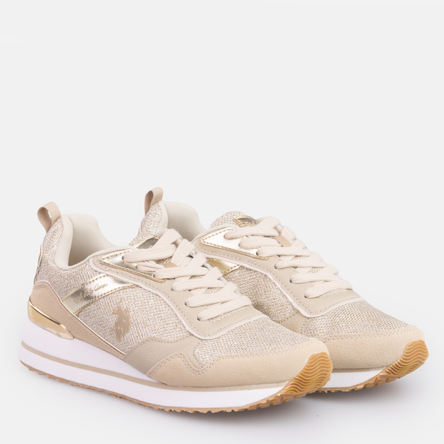 Женские кроссовки U.S. Polo Assn Sneaker FEY003WBHT1 36 Бежевые ...