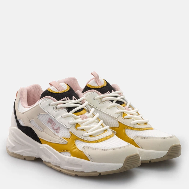 Buty sportowe damskie na platformie do kostki Fila FFW0193-13160 36 (5.5US) 22.5 cm Beżowe (8719477696464) - obraz 2