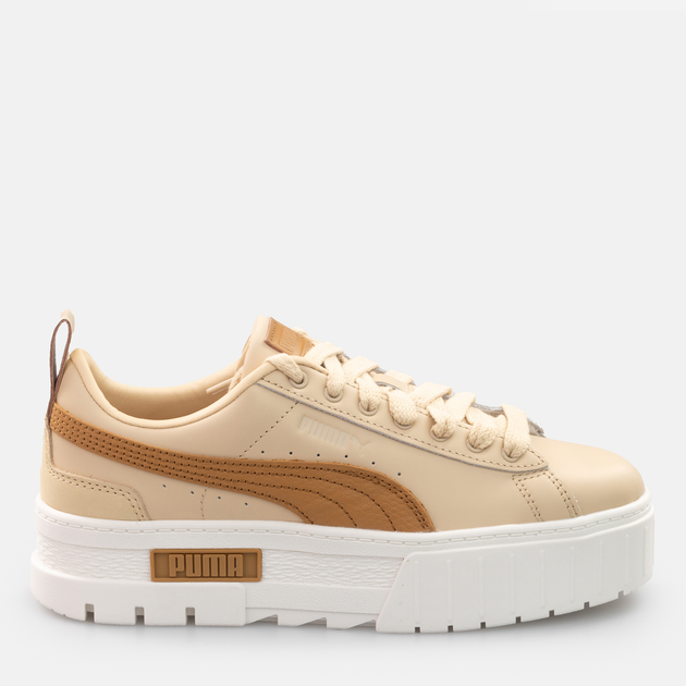 Tenisówki damskie skórzane na platformie do kostki Puma Mayze Luxe Wns 383995-05 41 (7.5UK) 26.5 cm Brązowe (4065449551908) - obraz 1