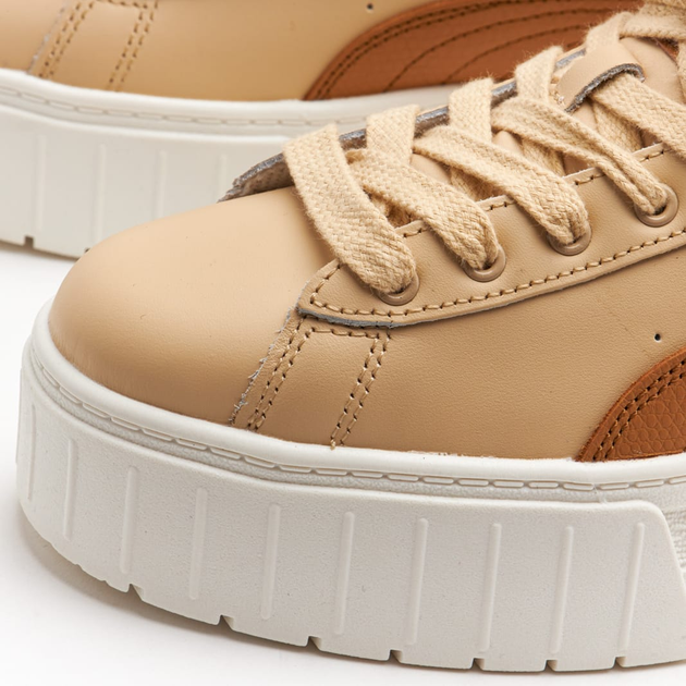 Sneakersy damskie skórzane Puma Mayze Luxe Wns 383995-05 39 (6UK) 25 cm Brązowe (4065449551878) - obraz 7