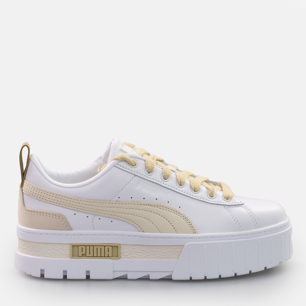 Жіночі кеди низькі Puma Mayze Luxe Wns 383995-06 40 (6.5UK) 25.5 см Білі (4065449338752) - зображення 1