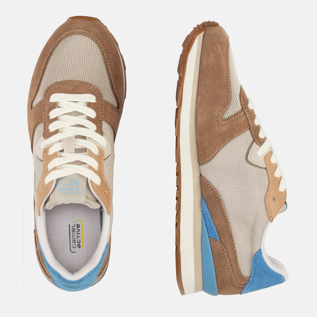 Жіночі кросівки Camel Active Fog 24133006 39 (7.5US) 25.1 см Білий/Коричневий (4063996389999) - зображення 4
