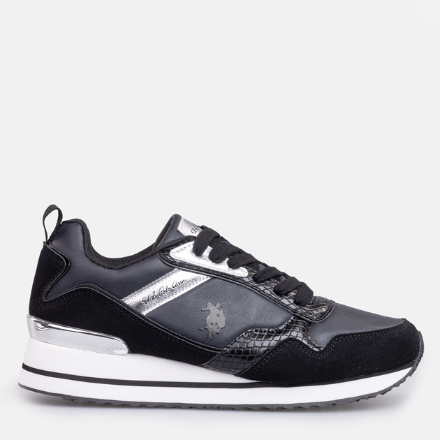 Жіночі кросівки U.S. Polo Assn Sneaker FEY003WBHN1 36 Чорні (8055197300091) - зображення 1