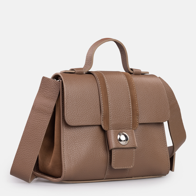 Сумка крос-боді жіноча шкіряна Tosca Blu Dubrovnik TF22WB450-C63 Tobacco (8050035402364) - зображення 3