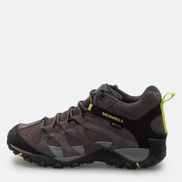 Buty trekkingowe męskie z membraną Merrell Alverston Mid GTX M J036211 44.5 (10.5US) 28.5 cm Szare (194713951954) - obraz 3