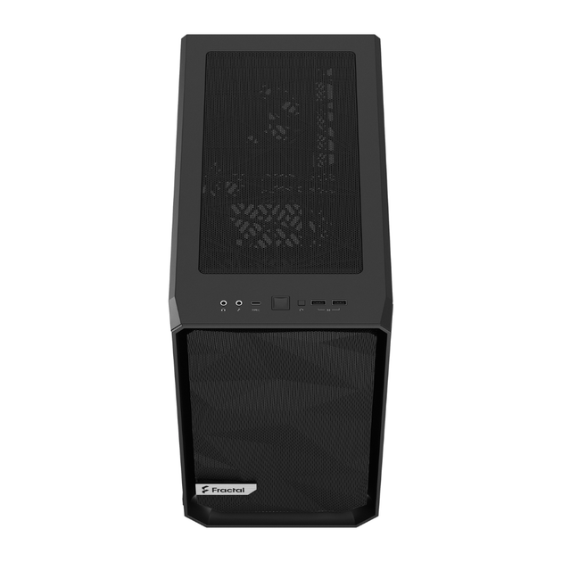 Корпус mini-ITX Fractal Design Meshify 2 Nano Blk TG darkTint без блока питания - изображение 3