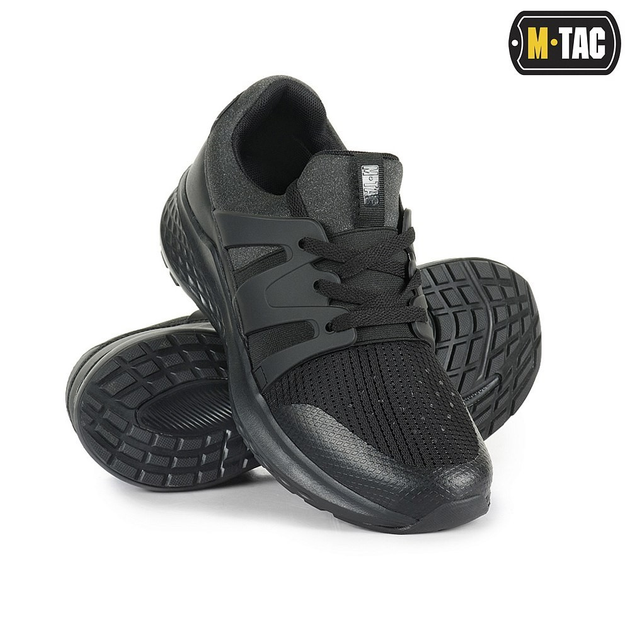 Мужские черные кроссовки кеды М-Тас TRAINER PRO VENT GEN.II для спорта и повседневной носки легкие воздухопроницаемые демисезонные из нейлона 41 - изображение 1