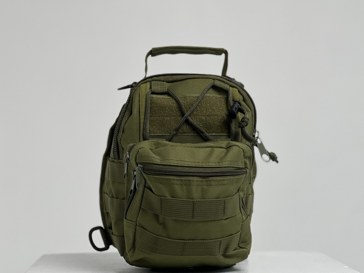 Плечова сумка US Army 7л Олива - зображення 2