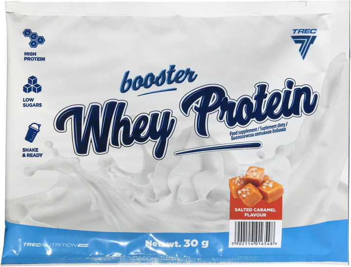 Протеїн Trec Nutrition Booster Whey Protein 30 г Солона карамель (5902114016548) - зображення 1