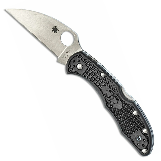 Складаний ніж Spyderco Delica 4 Wharncliffe black C11FPWCBK - зображення 1