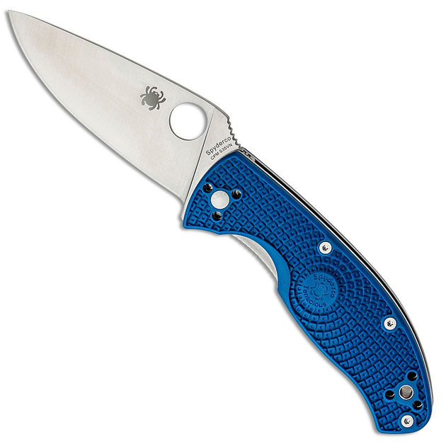 Складаний ніж Spyderco Tenacious S35VN blue C122PBL - зображення 1