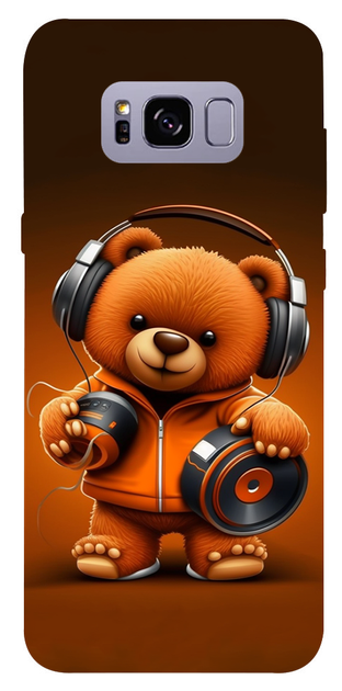 TPU чохол Demsky ведмежа меломан 2 (bear listening music) для Samsung Galaxy S8 Plus - Фото 1 TPU чохол Demsky ведмежа меломан 2 (bear listening music) для Samsung Galaxy S8 Plus - зображення 1