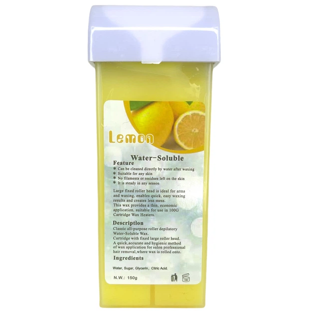 Воск в картридже (кассетный) для депиляции, 150 мл Lemon - изображение 2
