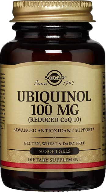 Suplement diety Solgar UBIQUINOL 50 k (33984717350) - obraz 1