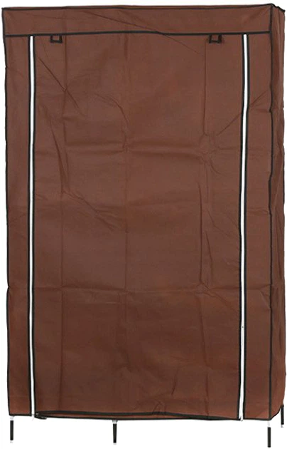 Тканевый шкаф HCX 2 секции «8890 brown» 105х45х170 см Коричневый (88105BR) - изображение 4