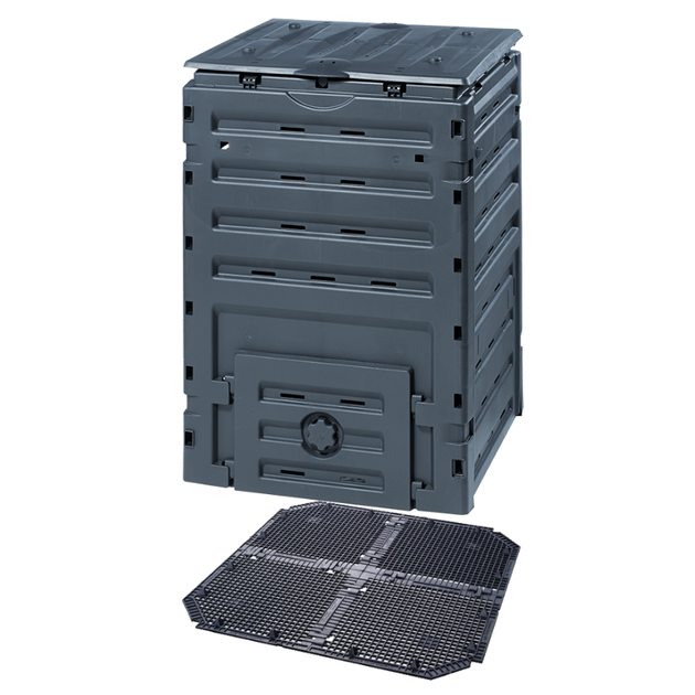 Компостер садовий Graf Eco Master 450 л з рещіткою від гризунів (628001-626101) - изображение 2