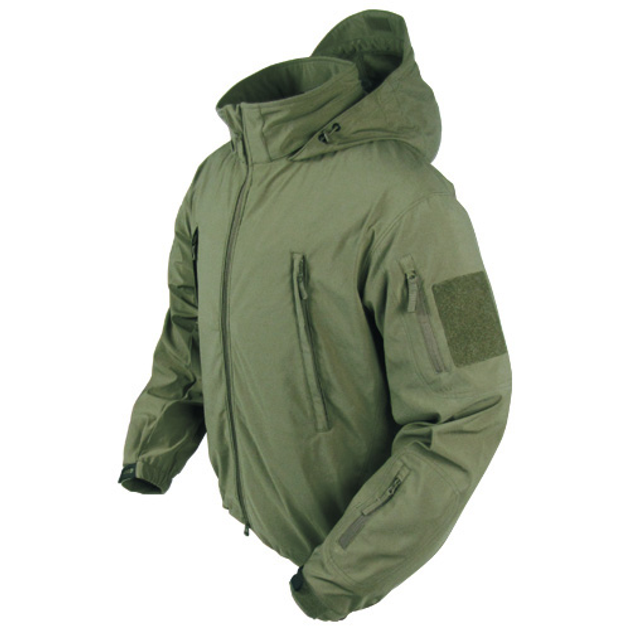 Софтшелл куртка без утепления Condor SUMMIT Zero Lightweight Soft Shell Jacket 609 Large, Олива (Olive) - изображение 2