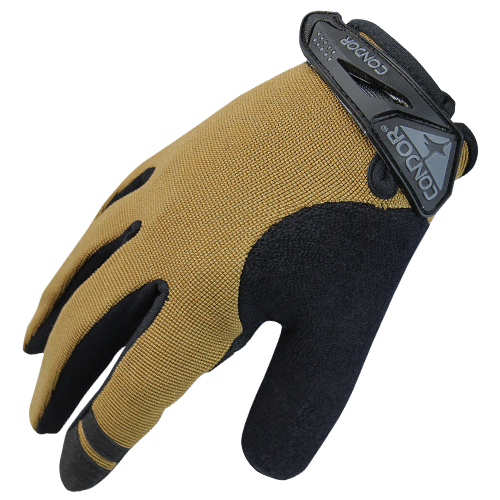 Тактические сенсорные перчатки тачскрин Condor Shooter Glove 228 Small, Тан (Tan) - изображение 1