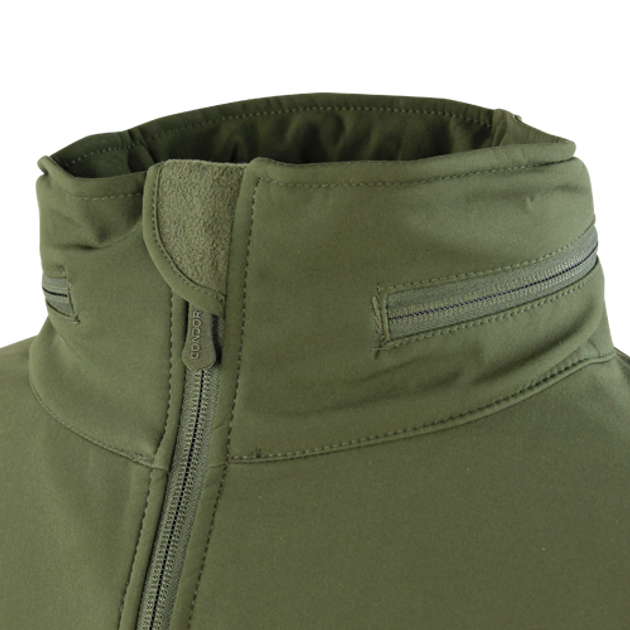 Тактична куртка софтшелл Condor SUMMIT Soft Shell Jacket 602 X-Large, Олива (Olive) - зображення 2