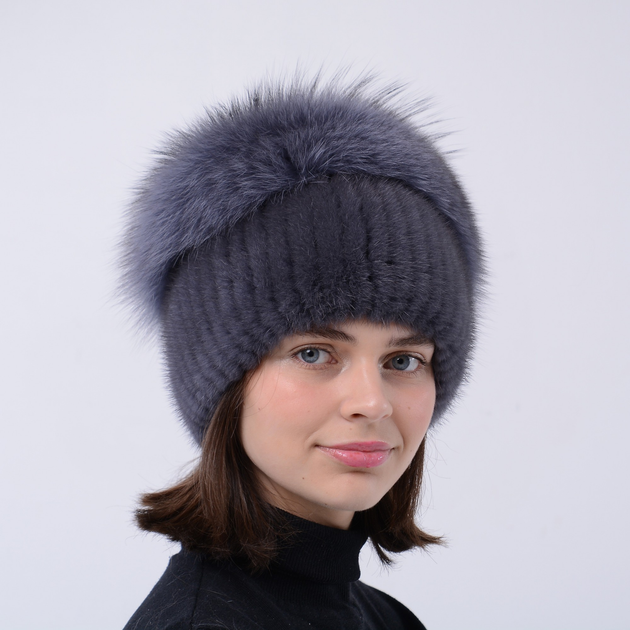 Женские норковые шапки - купить в интернет магазине 