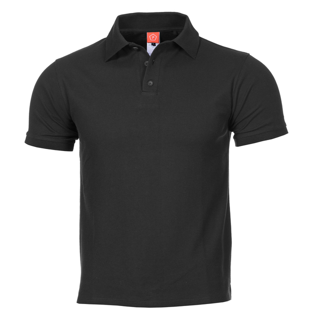 Тактичне поло Pentagon ANIKETOS POLO K09011 X-Small, Чорний - зображення 1