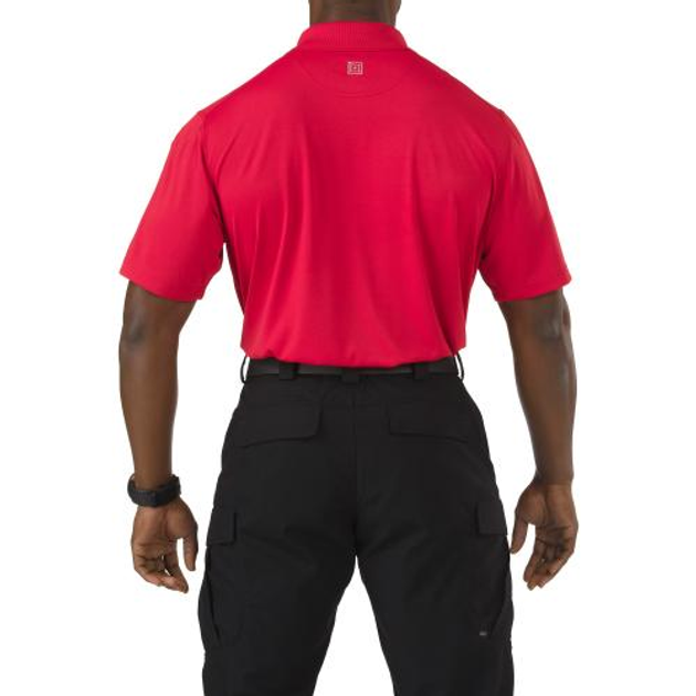 Футболка поло 5.11 Pinnacle Short Sleeve Polo 5.11 Tactical Range Red L (Червоний) - зображення 2