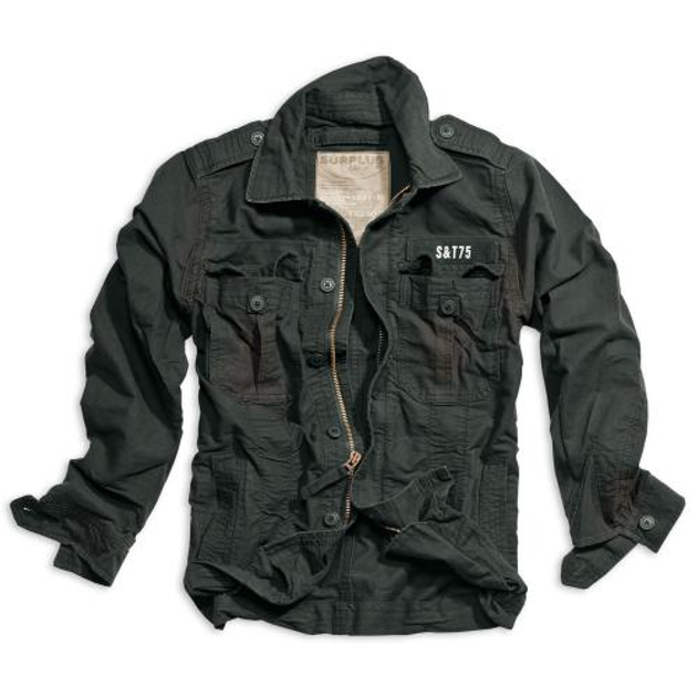 Куртка Surplus Heritage Винтаж Jacket Surplus Raw Vintage Black 4XL (Черный) - изображение 1