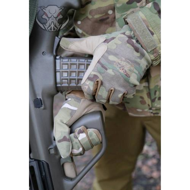 Рукавички польові демісезонні MPG (Mount Patrol Gloves) P1G-Tac MTP/MCU camo L (Камуфляж) - зображення 2