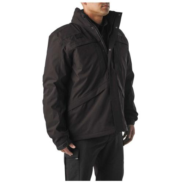 Куртка демісезонна 5.11 Tactical 3-in-1 Parka 2.0 Tactical Black S (Чорний) - зображення 2