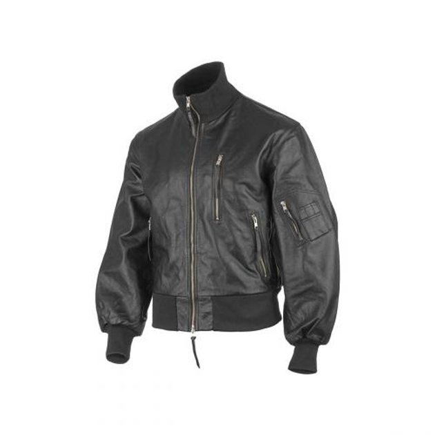 Куртка кожаная Бундесвер Sturm Mil-Tec Black 48 (Черный) - изображение 2